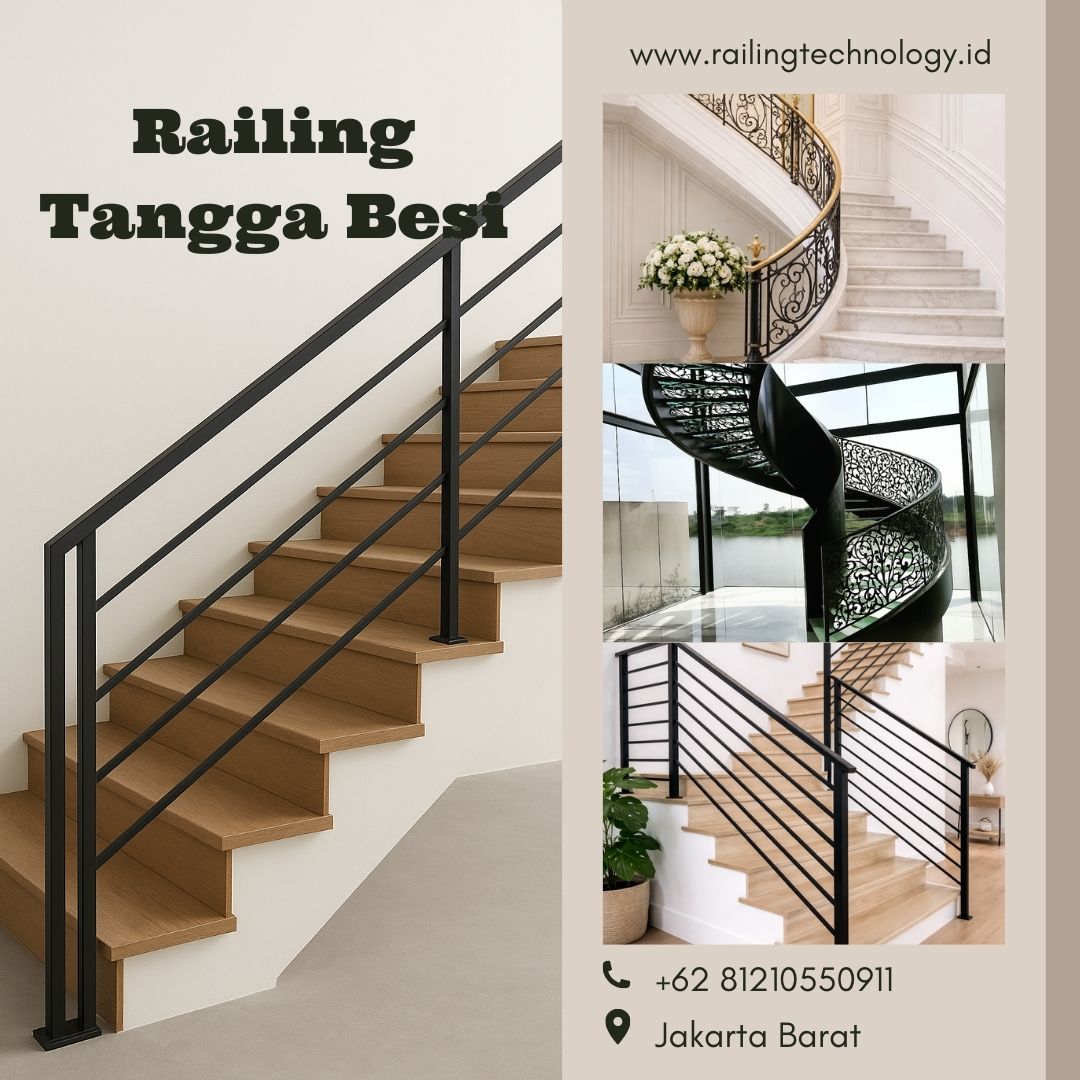 Produksi Railing Tangga Besi Jakarta Barat