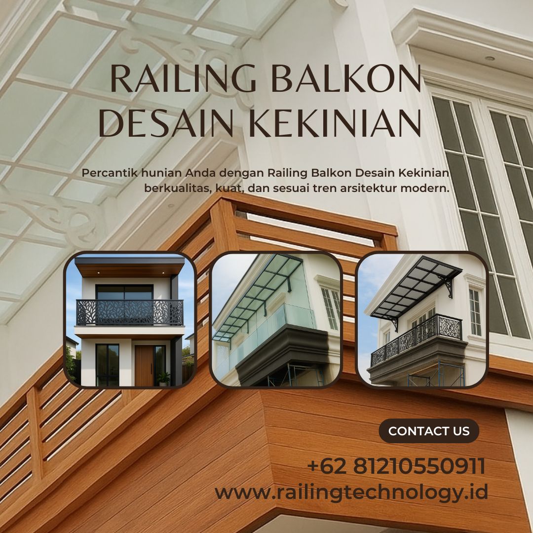 Railing Balkon Desain Kekinian Cengkareng JakBar