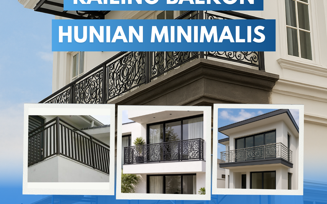 Railing Balkon Hunian Minimalis Kebon Jeruk