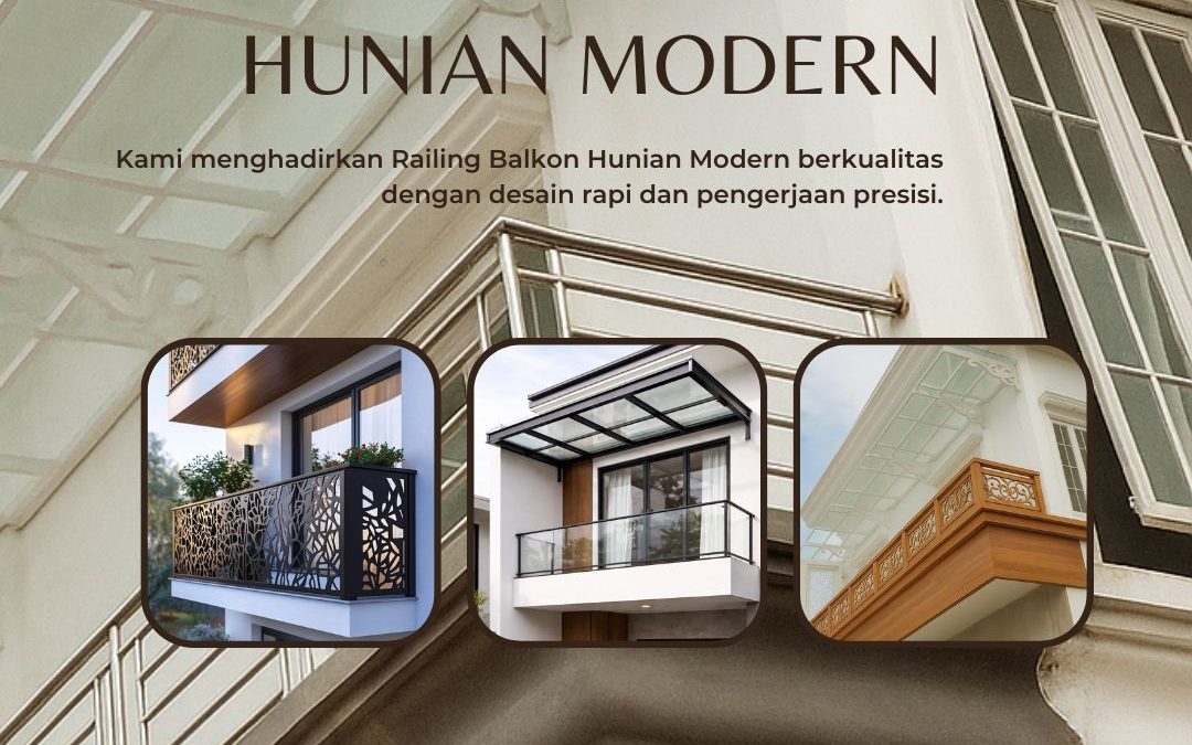 Railing Balkon Hunian Modern Cengkareng JakBar