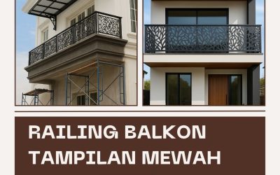 Railing Balkon Tampilan Mewah Kebon Jeruk
