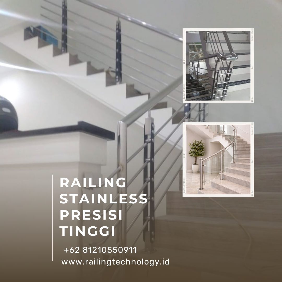 Railing Stainless Presisi Tinggi Duri Kosambi