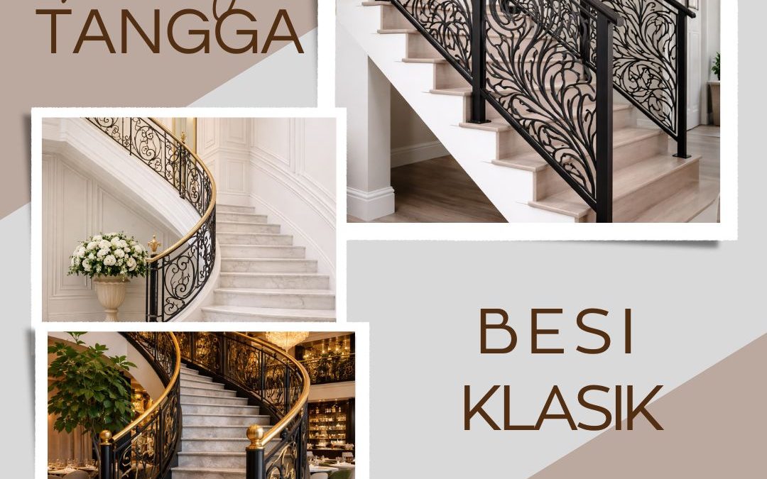 Railing Tangga Besi Klasik Kalideres JakBar