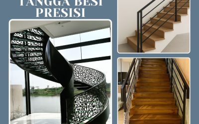 Railing Tangga Besi Presisi Duri Kosambi