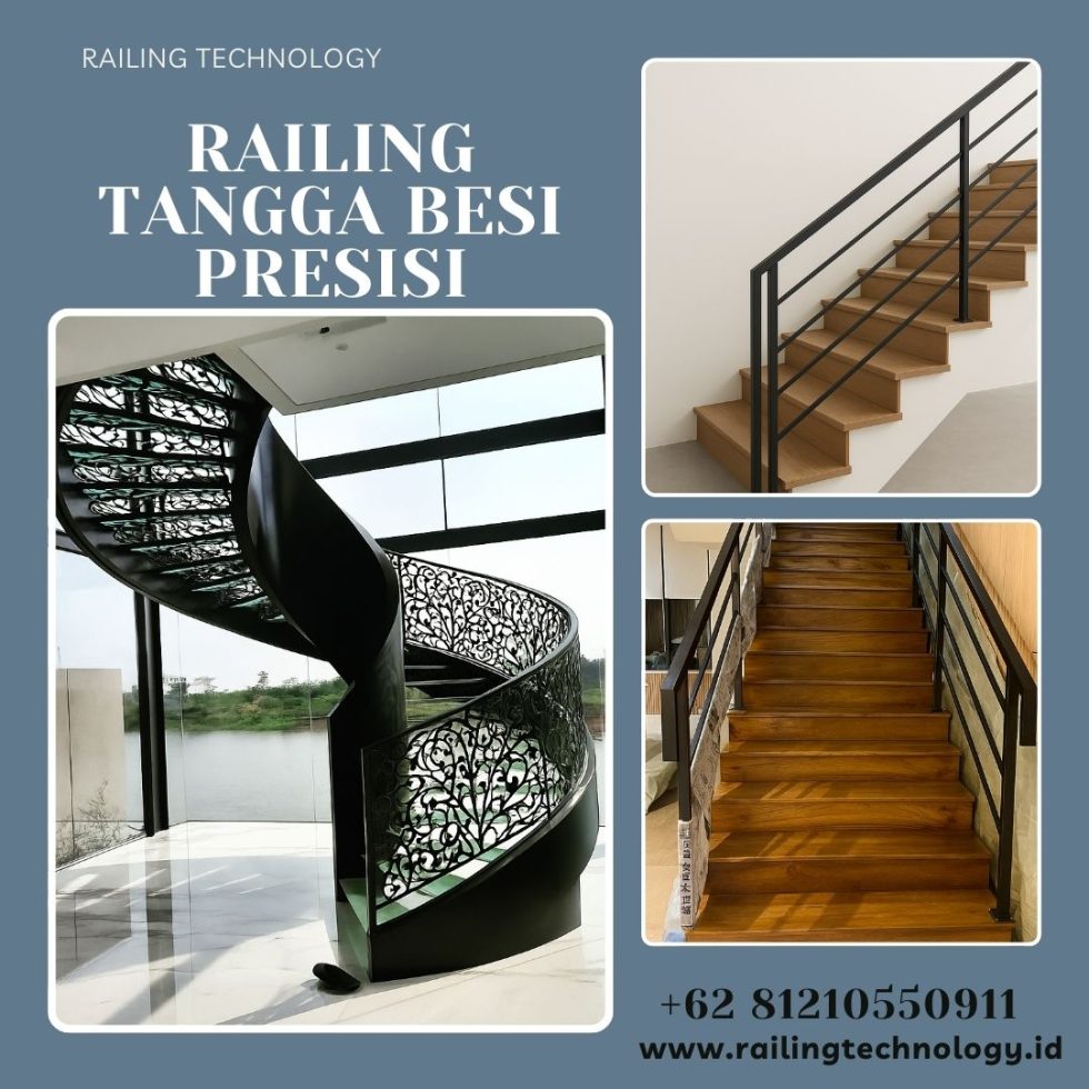 Besi Ralling Railing Tangga Besi Presisi Duri Kosambi - Railing Technology