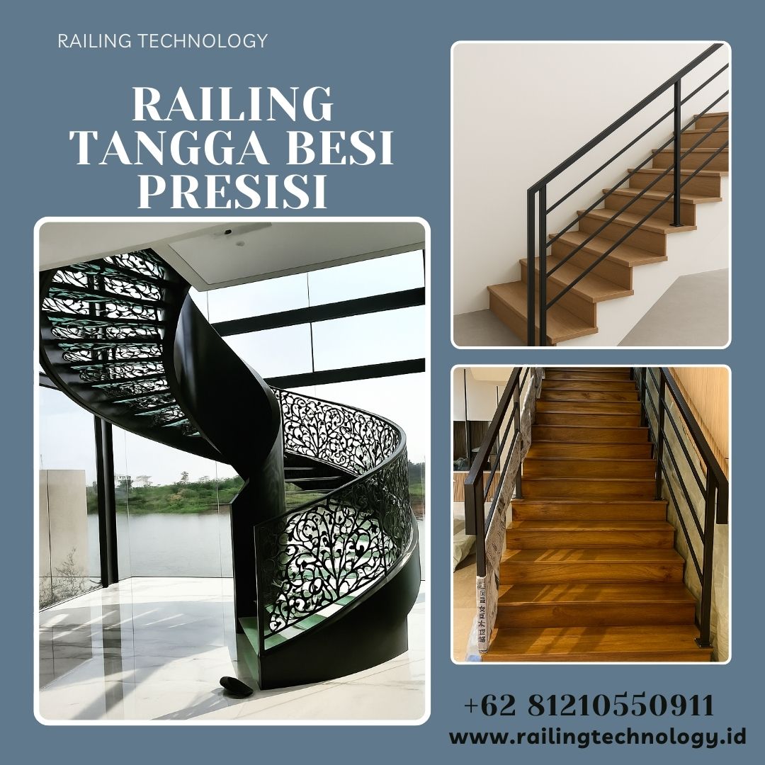 Railing Tangga Besi Presisi Duri Kosambi