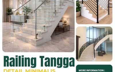 Railing Tangga Detail Minimalis Kebon Jeruk