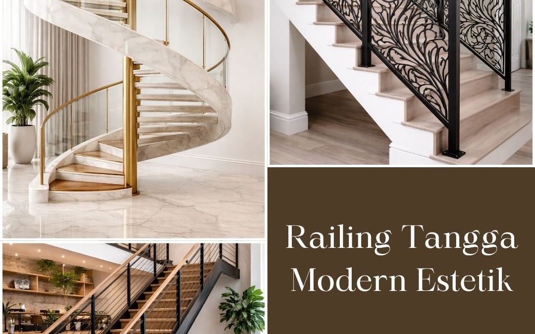 Railing Tangga Modern Estetik Kembangan JakBar