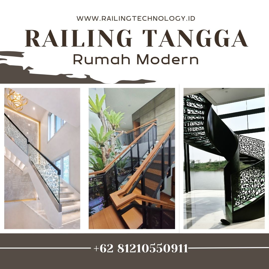 Railing Tangga Rumah Modern Duri Kosambi