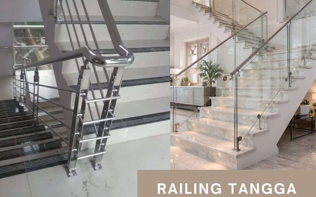 Railing Tangga Stainless Elegan Meruya JakBar