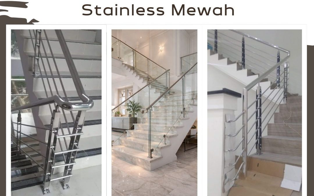 Railing Tangga Stainless Mewah Grogol JakBar