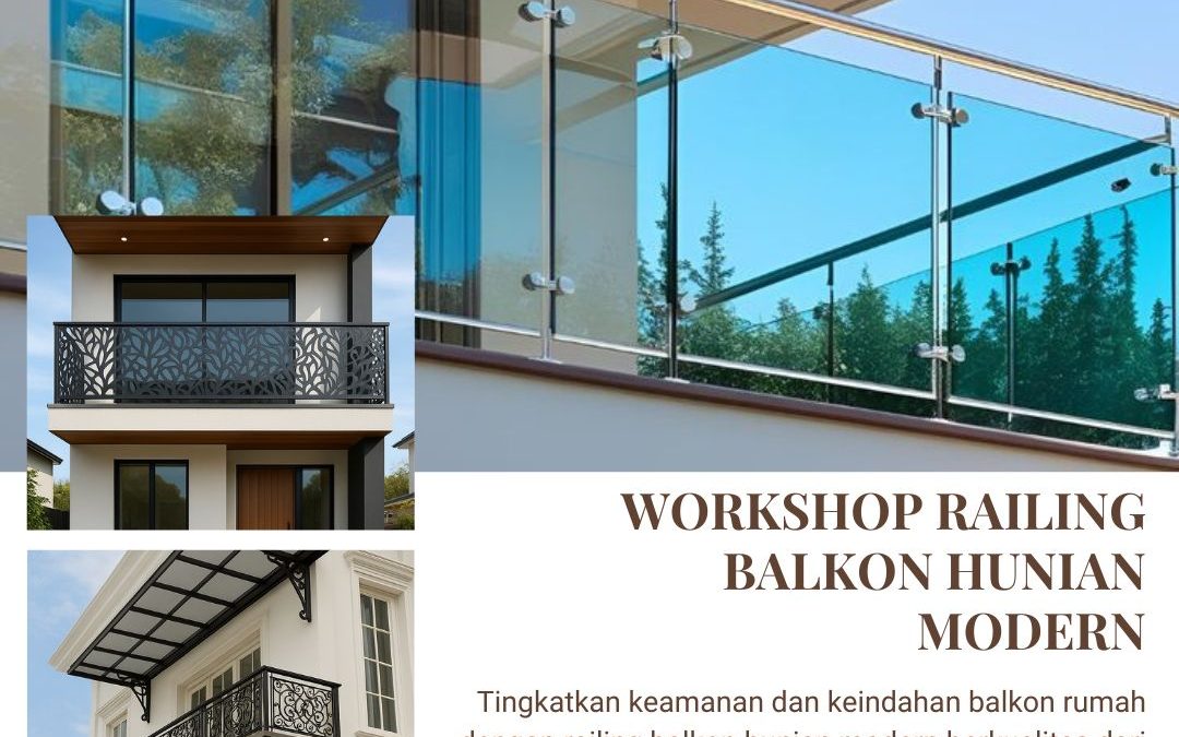 Workshop Railing Balkon Hunian Modern JakBar