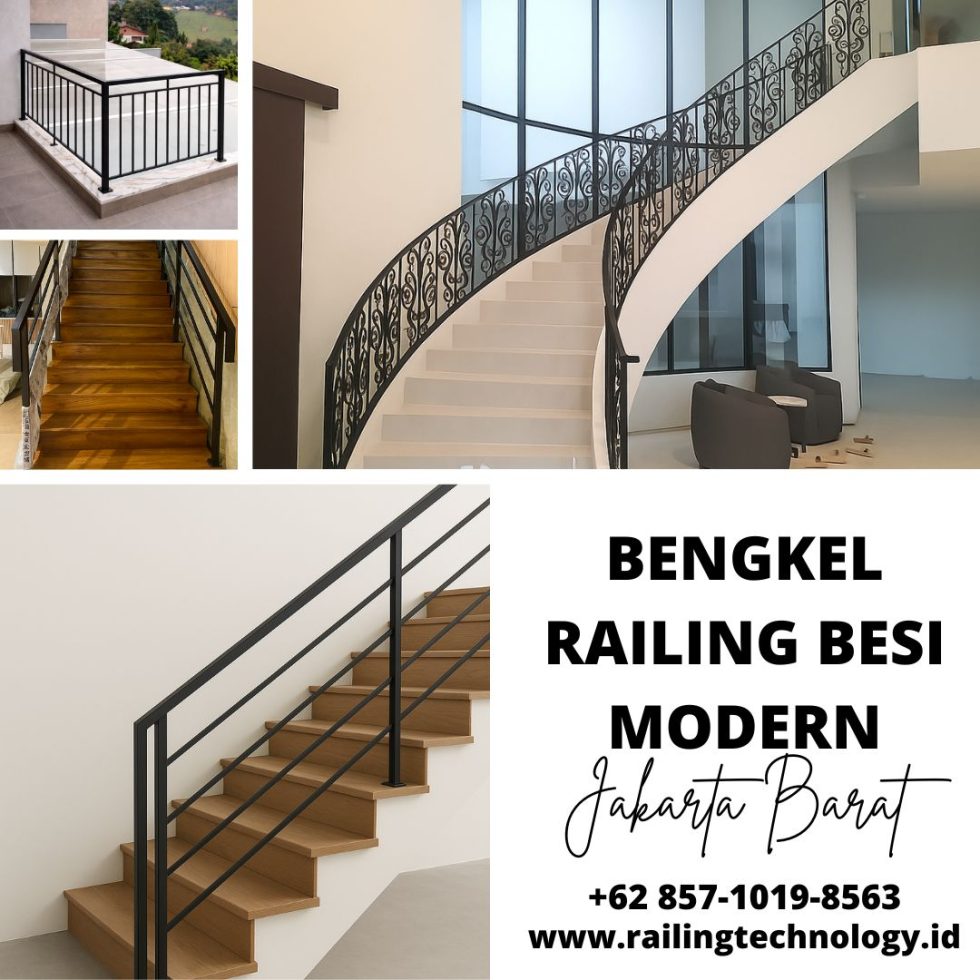 Bengkel Railing Besi Modern Kedoya JakBar - Railing Technology