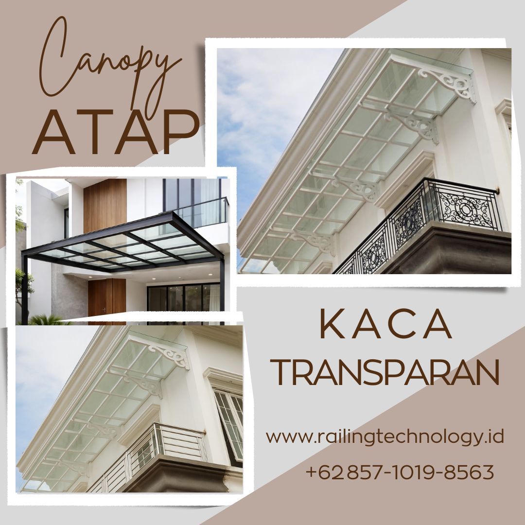 Canopy Atap Kaca Transparan Kembangan JakBar