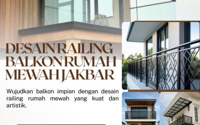 Desain Railing Balkon Rumah Mewah JakBar
