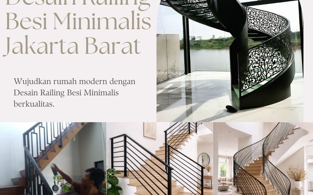 Desain Railing Besi Minimalis Jakarta Barat