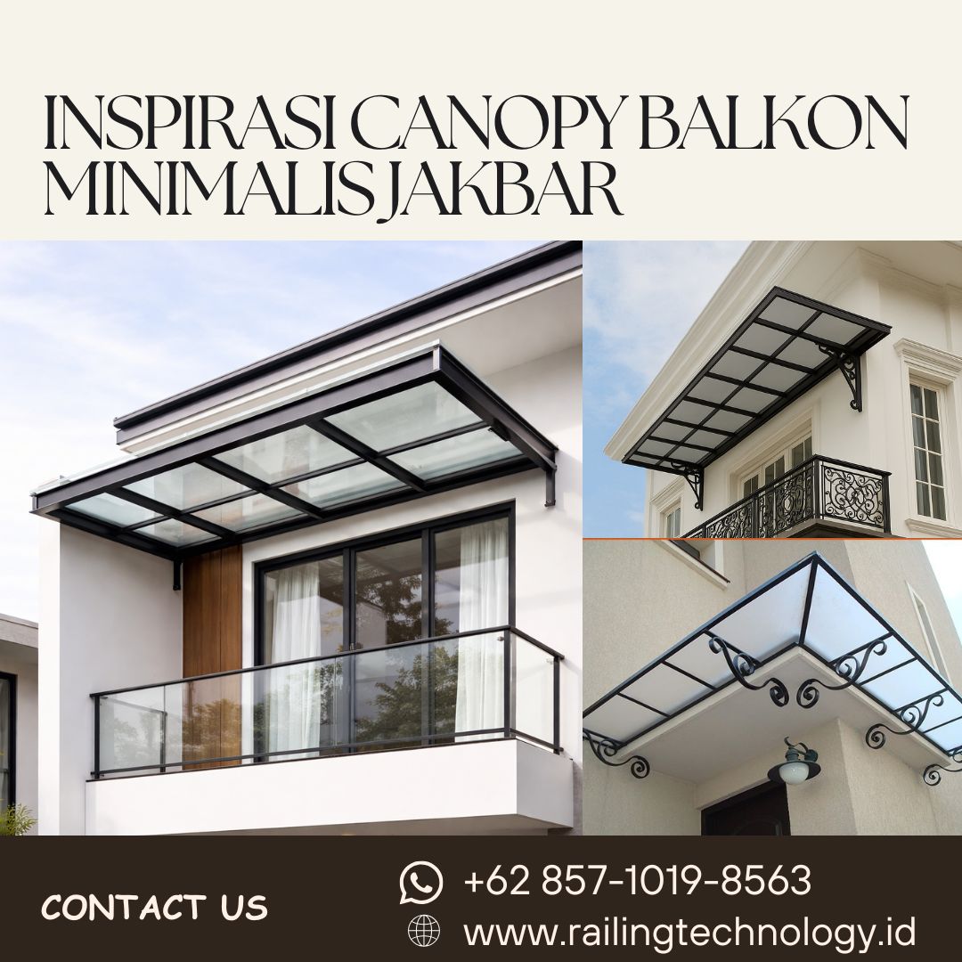 Inspirasi Canopy Balkon Minimalis Palmerah JakBar