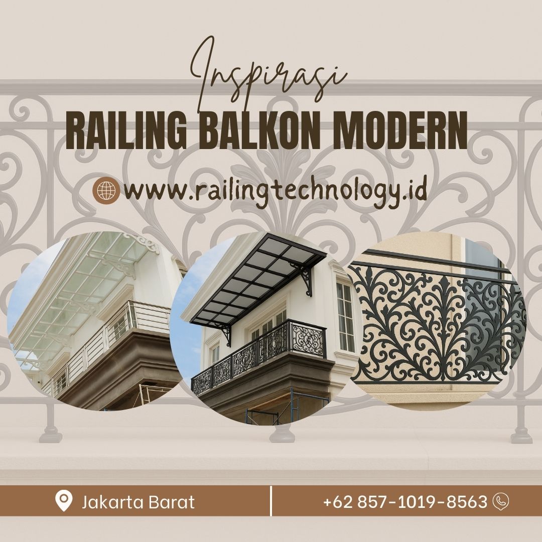 Inspirasi Railing Balkon Modern Kembangan JakBar