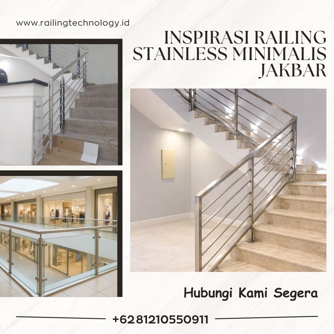 Inspirasi Railing Stainless Minimalis Kedoya JakBar