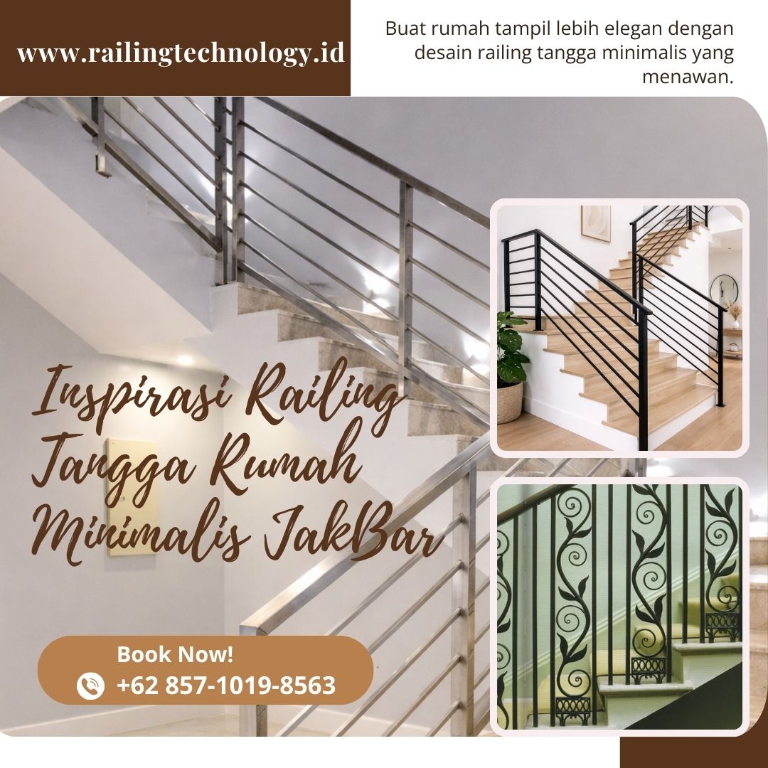 Inspirasi Railing Tangga Rumah Minimalis Grogol