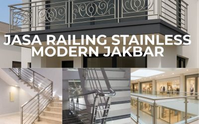 Jasa Railing Stainless Modern Jakarta Barat
