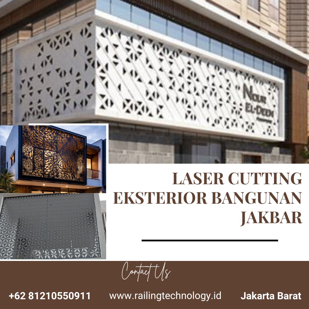 Laser Cutting Eksterior Bangunan Jelambar JakBar