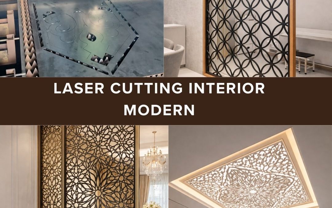 Laser Cutting Interior Modern Semanan JakBar