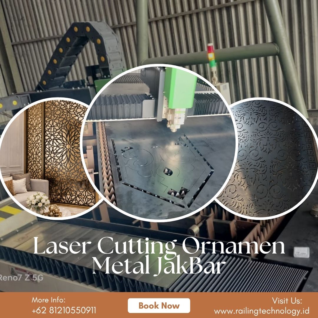Laser Cutting Ornamen Metal Kedoya JakBar