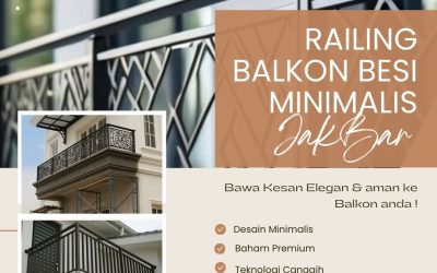 Railing Balkon Besi Minimalis Meruya JakBar