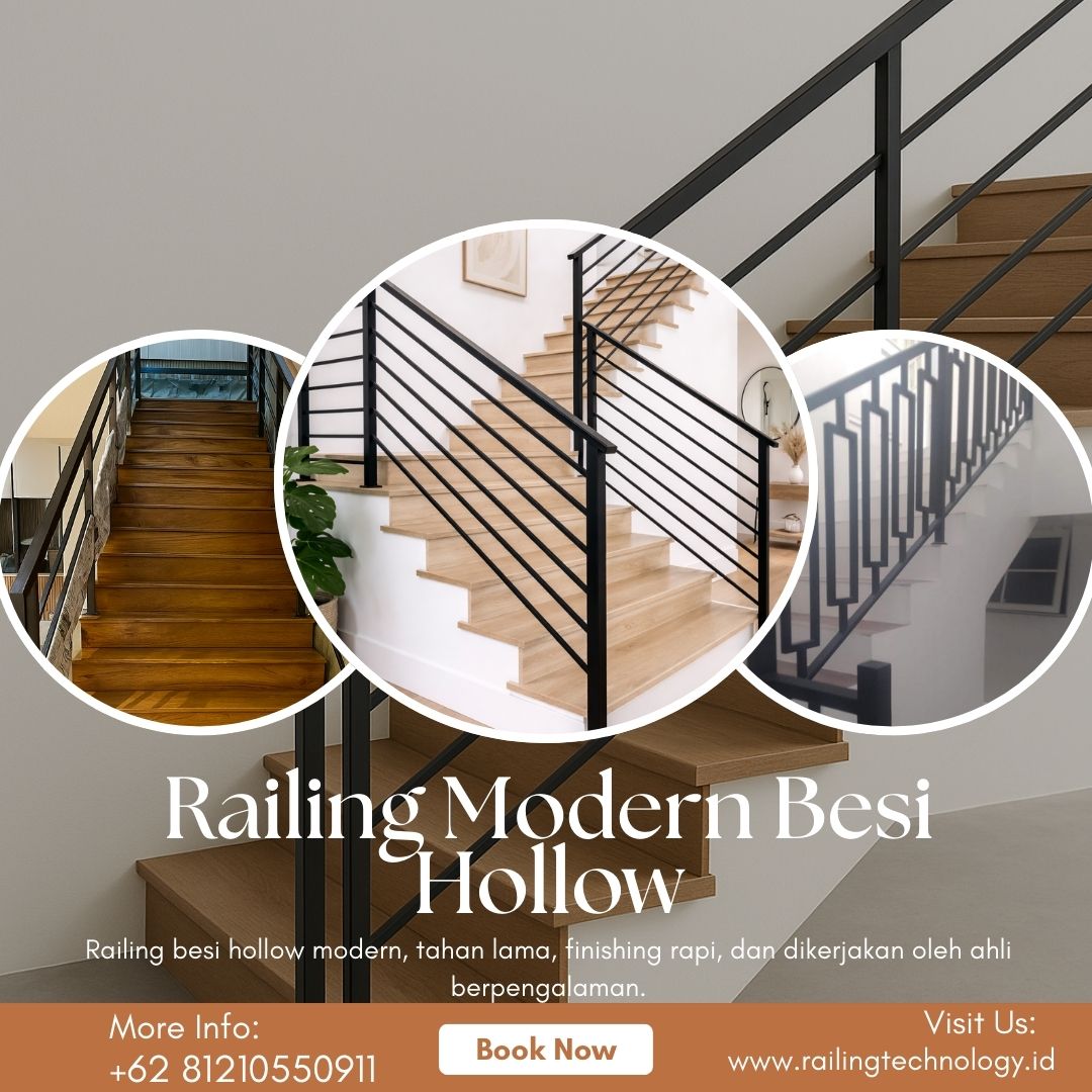 Railing Modern Besi Hollow Kalideres JakBar