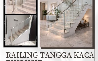 Railing Tangga Kaca Ekslusif Kedoya JakBar