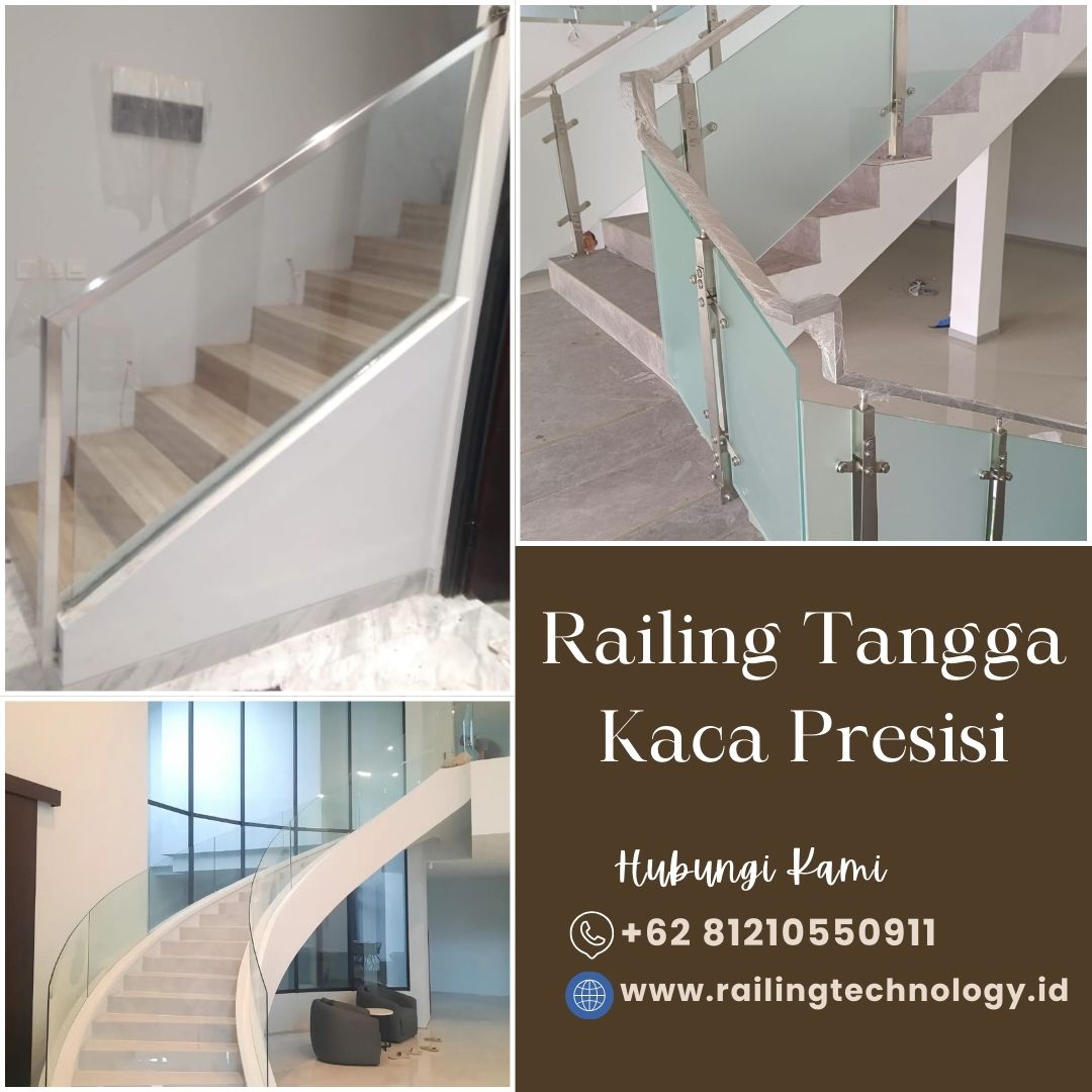 Railing Tangga Kaca Presisi Kembangan JakBar