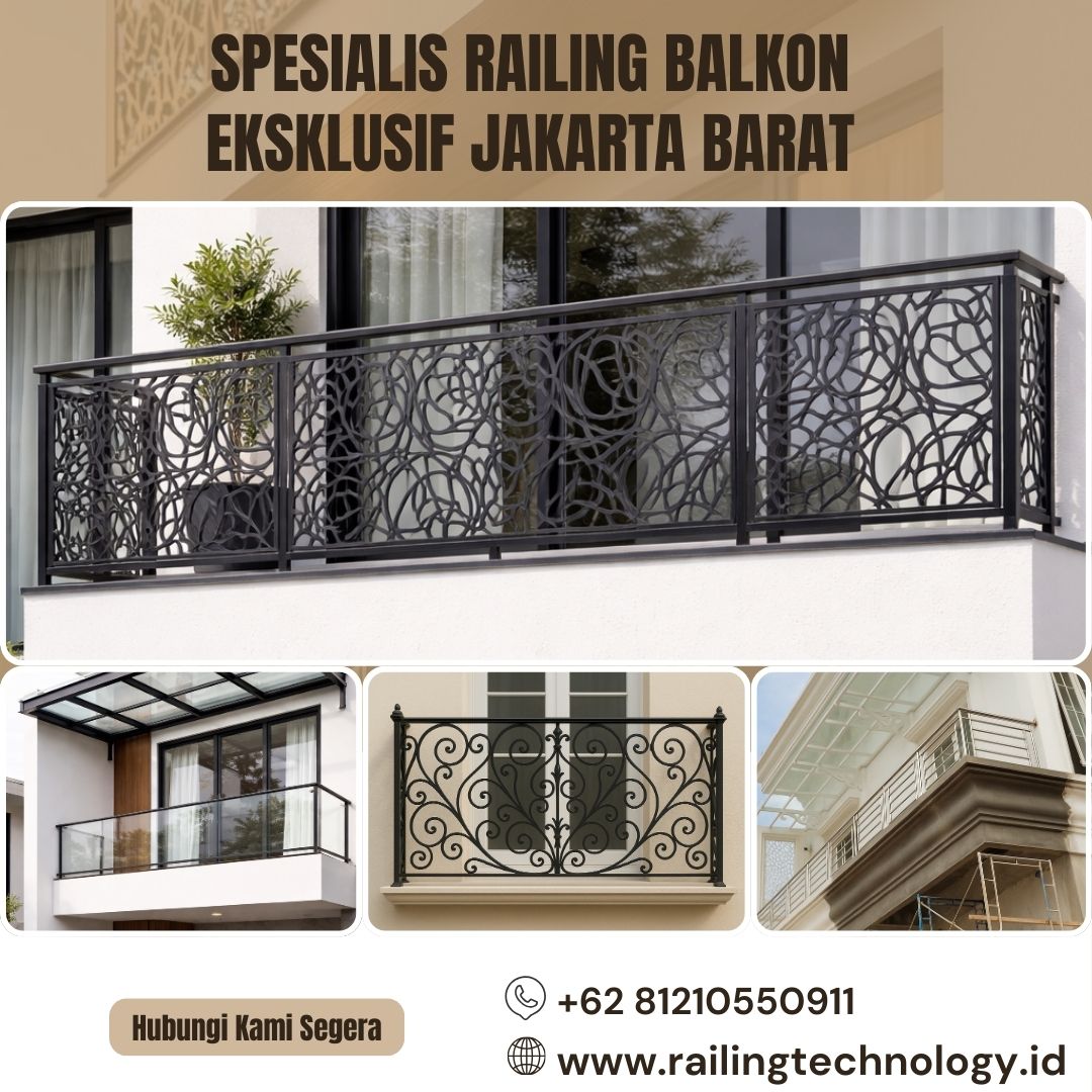 Spesialis Railing Balkon Eksklusif Jakarta Barat