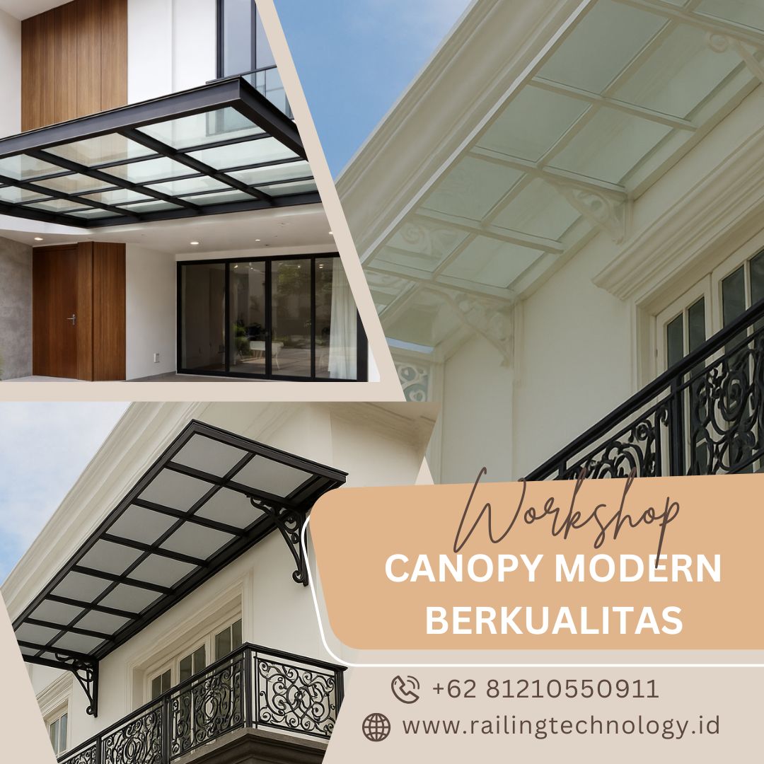 Workshop Canopy Modern Berkualitas Duri Kosambi