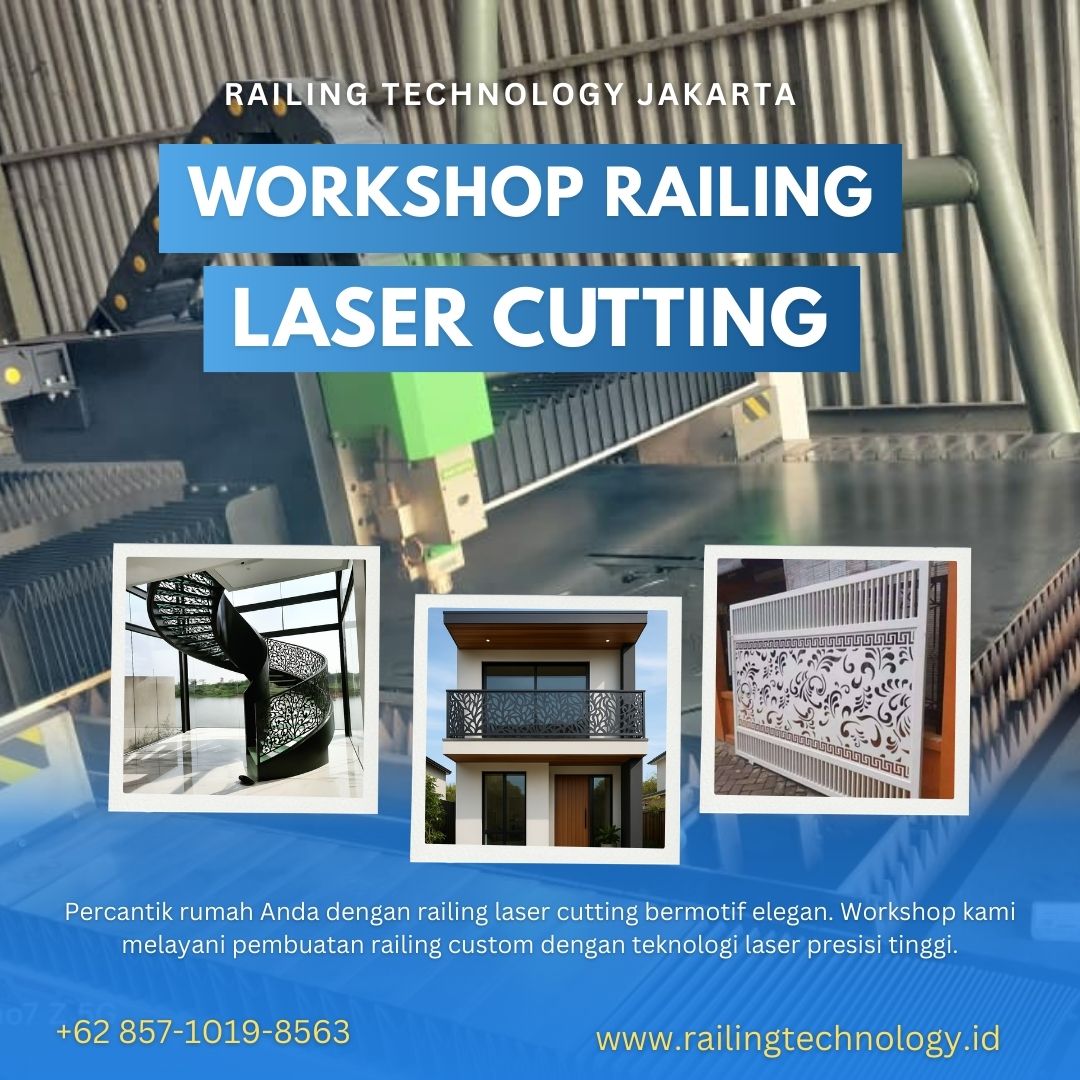 Workshop Railing Laser Cutting Kalideres JakBar