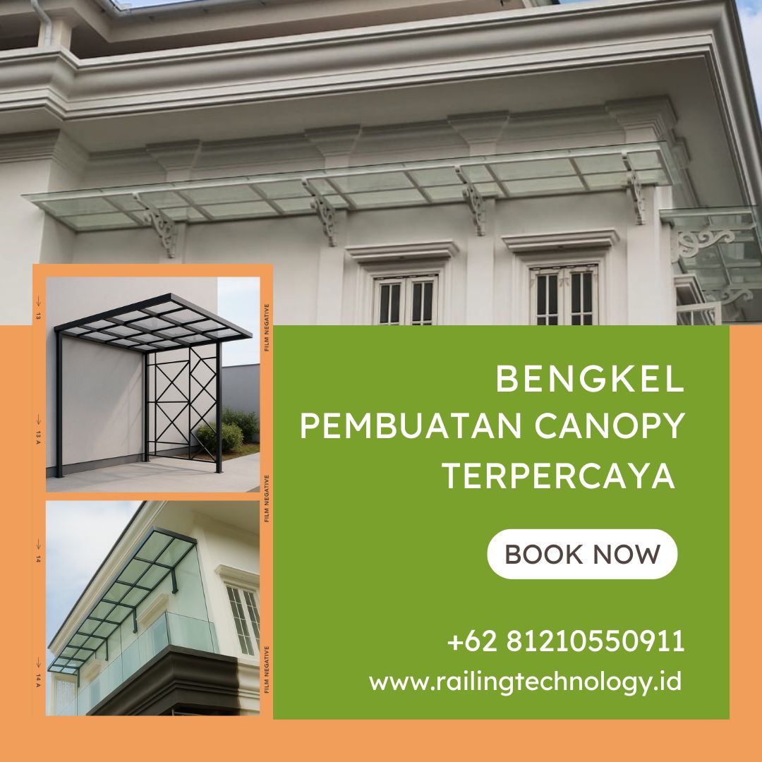Bengkel Pembuatan Canopy Terpercaya Slipi JakBar