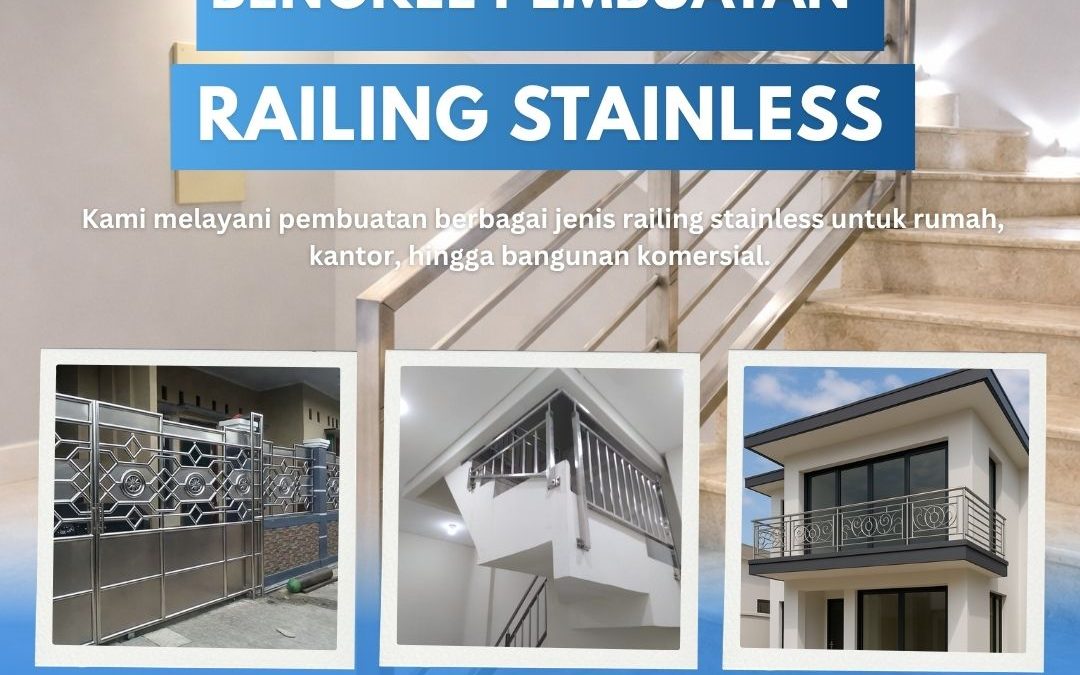 Bengkel Pembuatan Railing Stainless Meruya JakBar