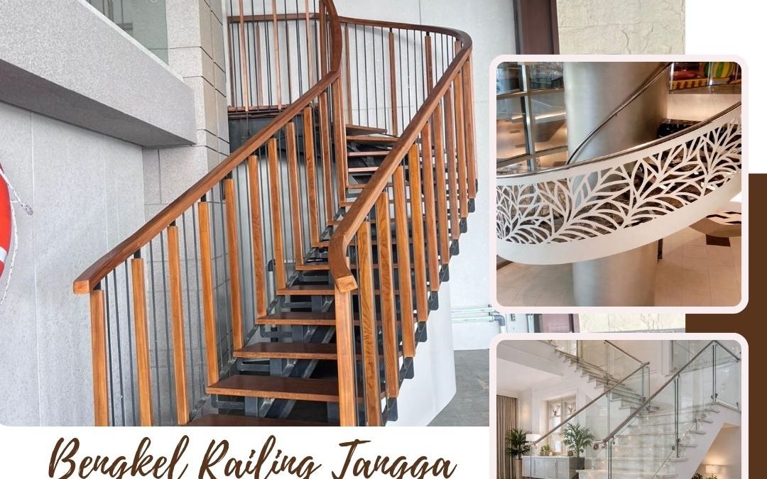 Bengkel Railing Tangga Modern Slipi JakBar
