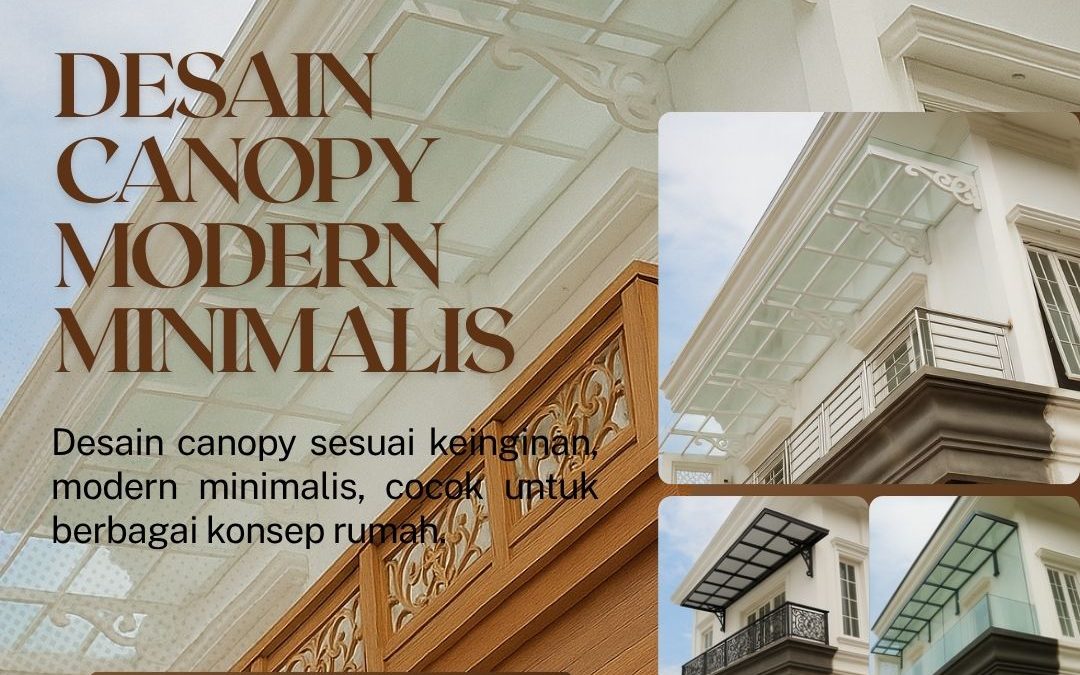 Desain Canopy Modern Minimalis Kalideres JakBar
