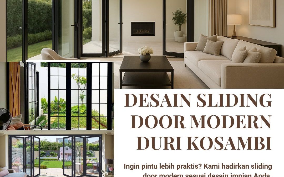 Desain Sliding Door Modern Duri Kosambi