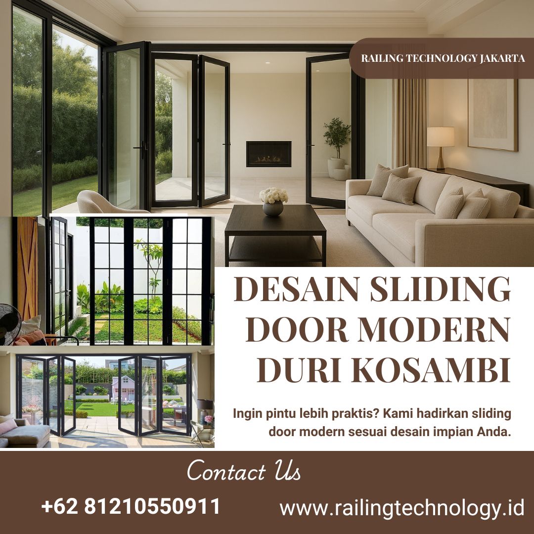 Desain Sliding Door Modern Duri Kosambi