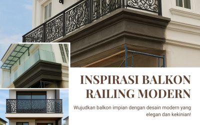 Inspirasi Balkon Railing Modern Jakarta Barat