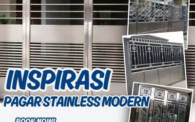 Inspirasi Pagar Stainless Modern Jelambar JakBar