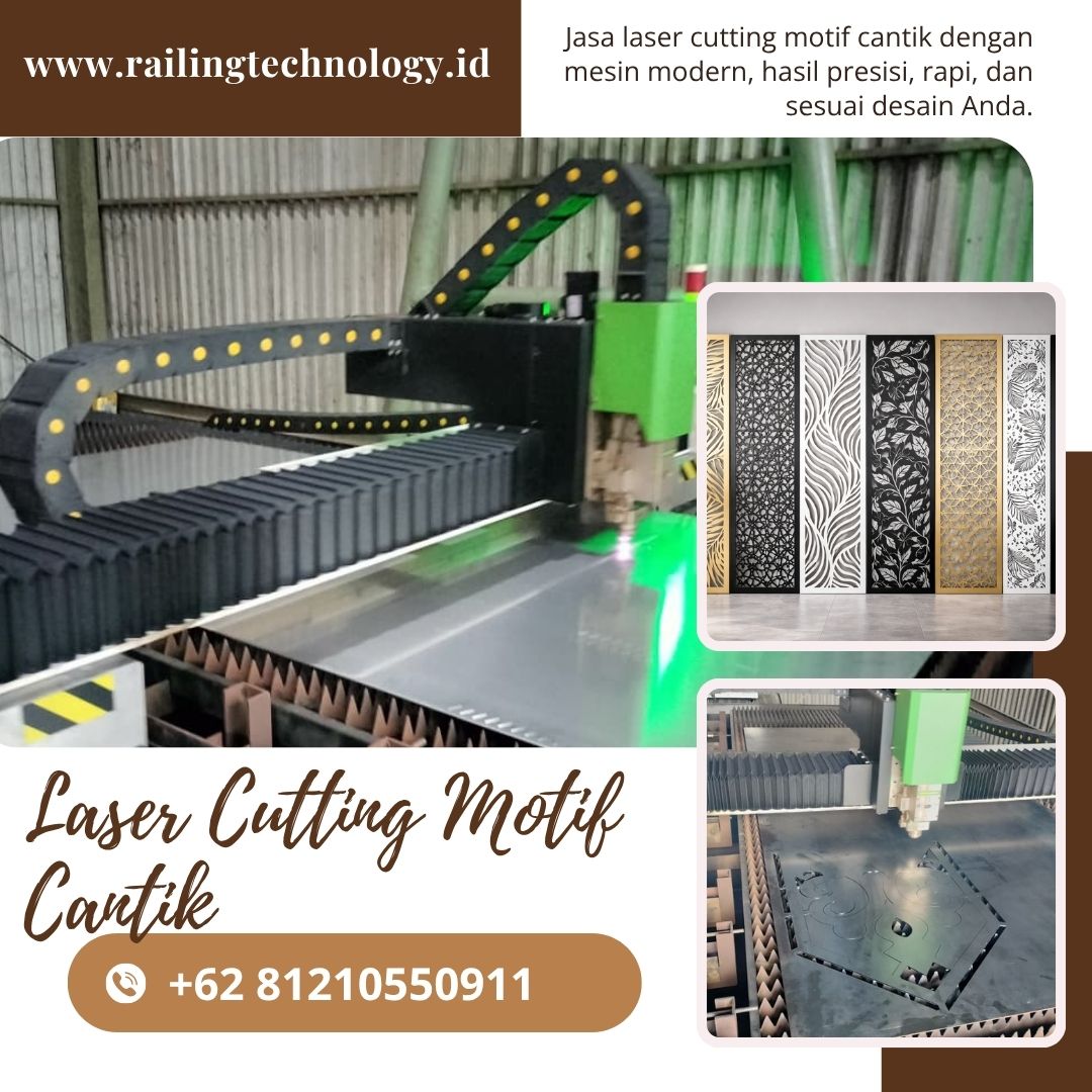Laser Cutting Motif Cantik Rawa Buaya