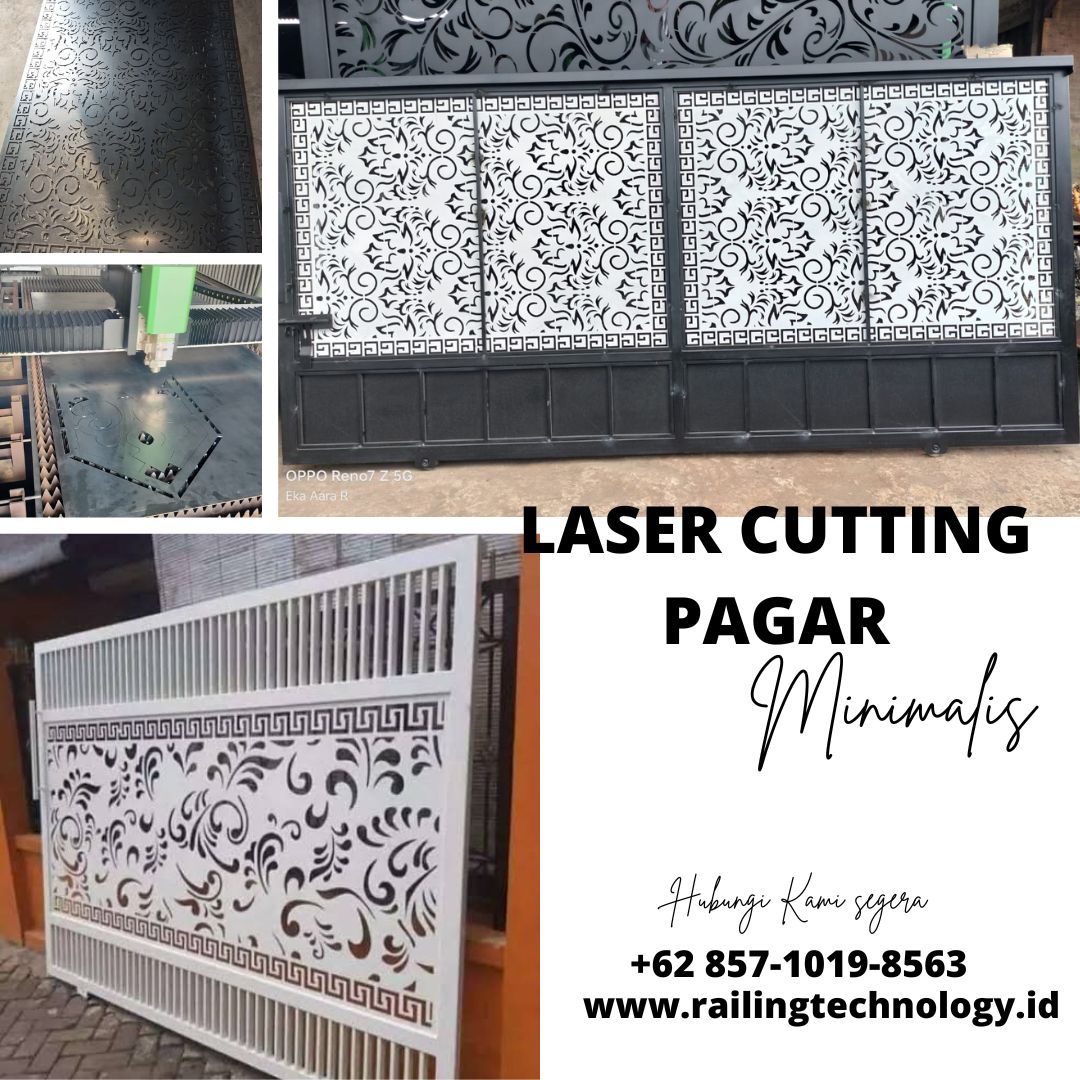 Laser Cutting Pagar Minimalis Kembangan JakBar