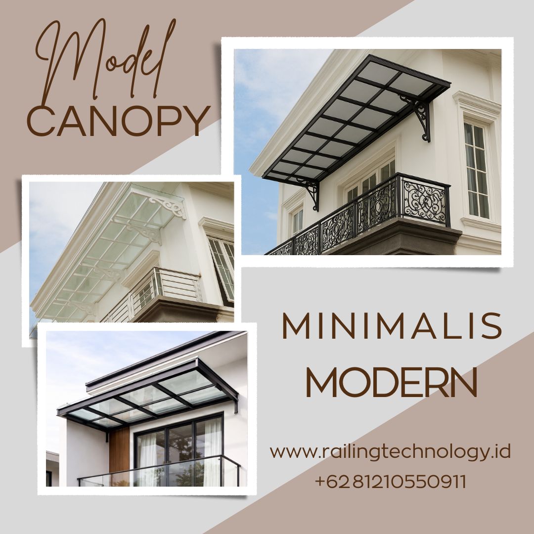 Model Canopy Minimalis Modern Kedoya JakBar
