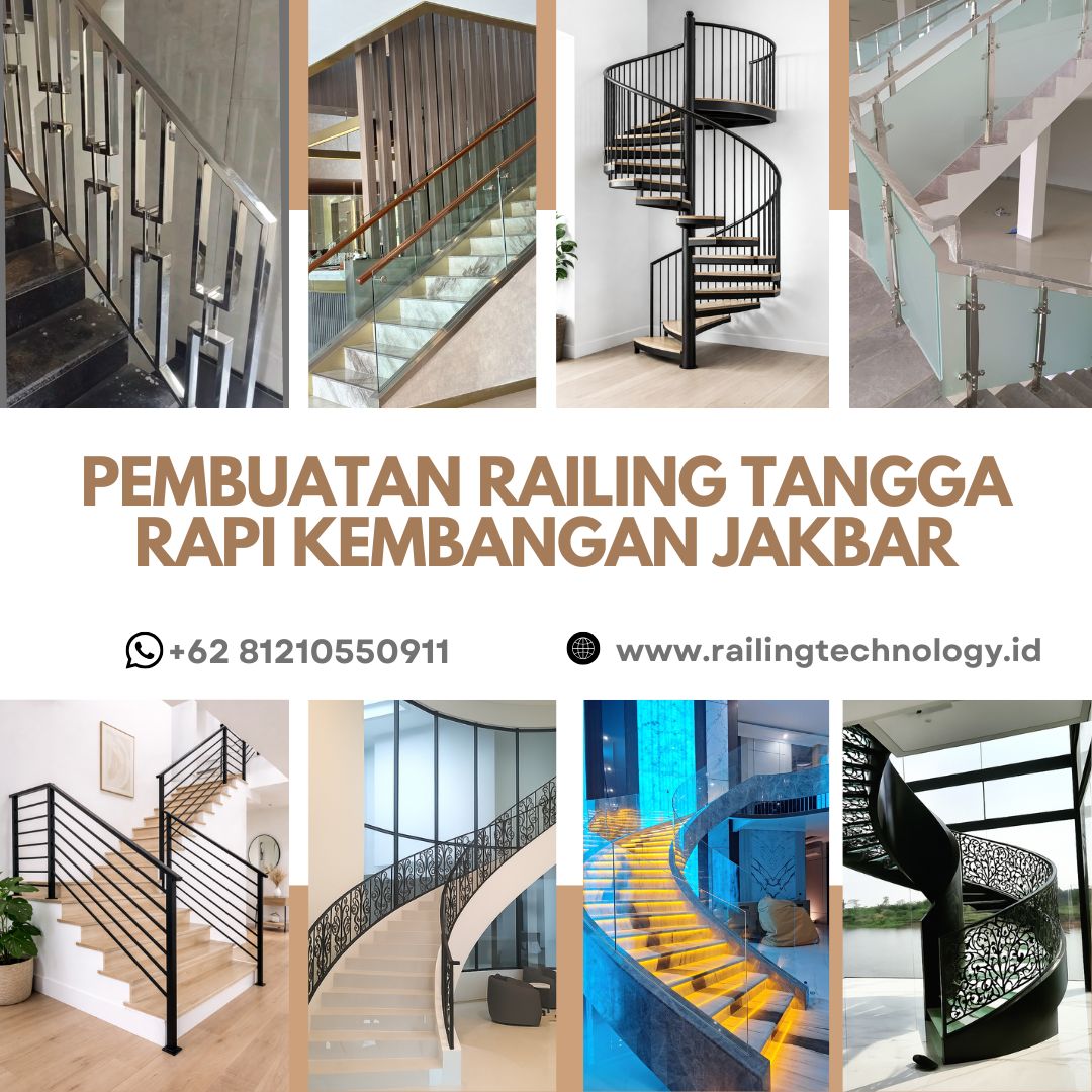 Pembuatan Railing Tangga Rapi Kembangan JakBar