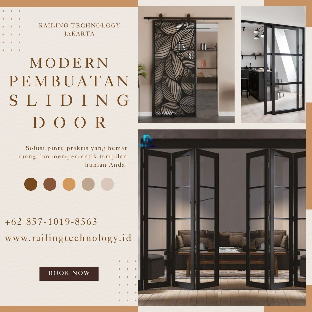 Pembuatan Sliding Door Modern Cengkareng JakBar
