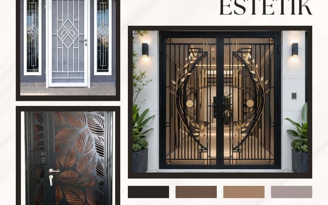 Pembuatan Teralis Pintu Estetik Kembangan JakBar