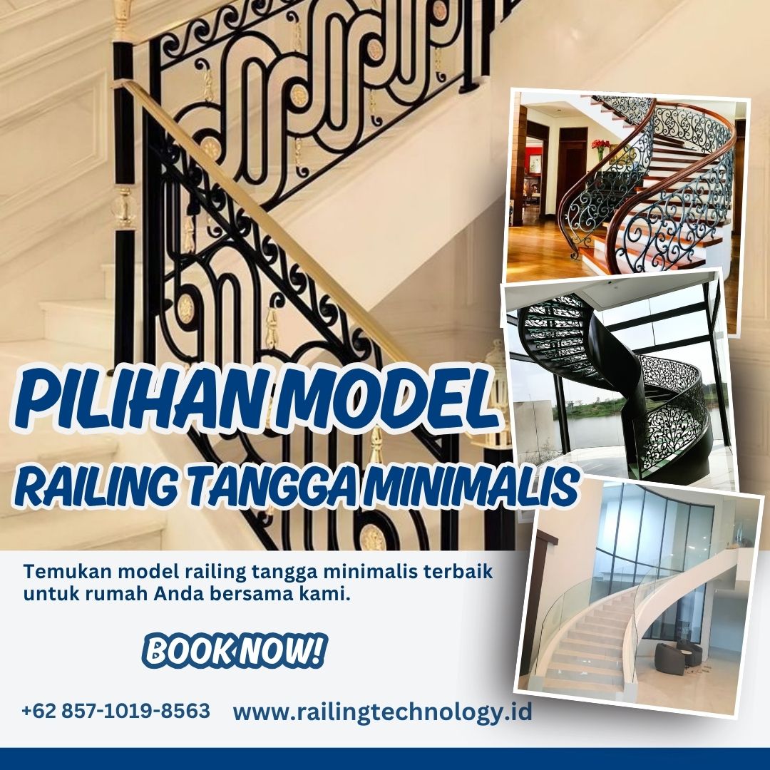 Pilihan Model Railing Tangga Minimalis JakBar